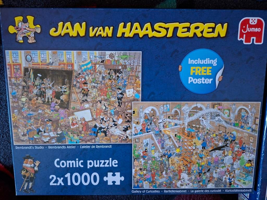 Legpuzzel, Hobby en Vrije tijd, Denksport en Puzzels, Ophalen of Verzenden, 500 t/m 1500 stukjes, Zo goed als nieuw