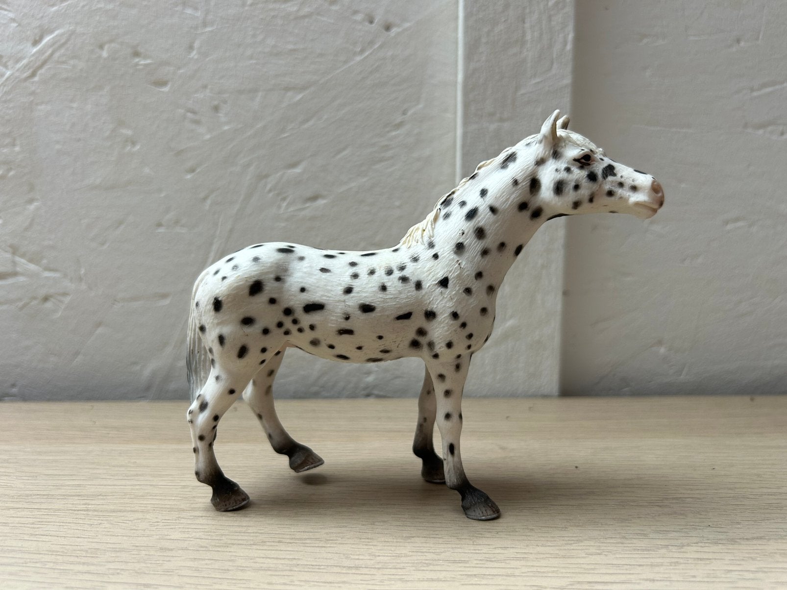 Schleich knabstrupper, Ophalen of Verzenden, Zo goed als nieuw, Paard, Beeldje of Figuurtje