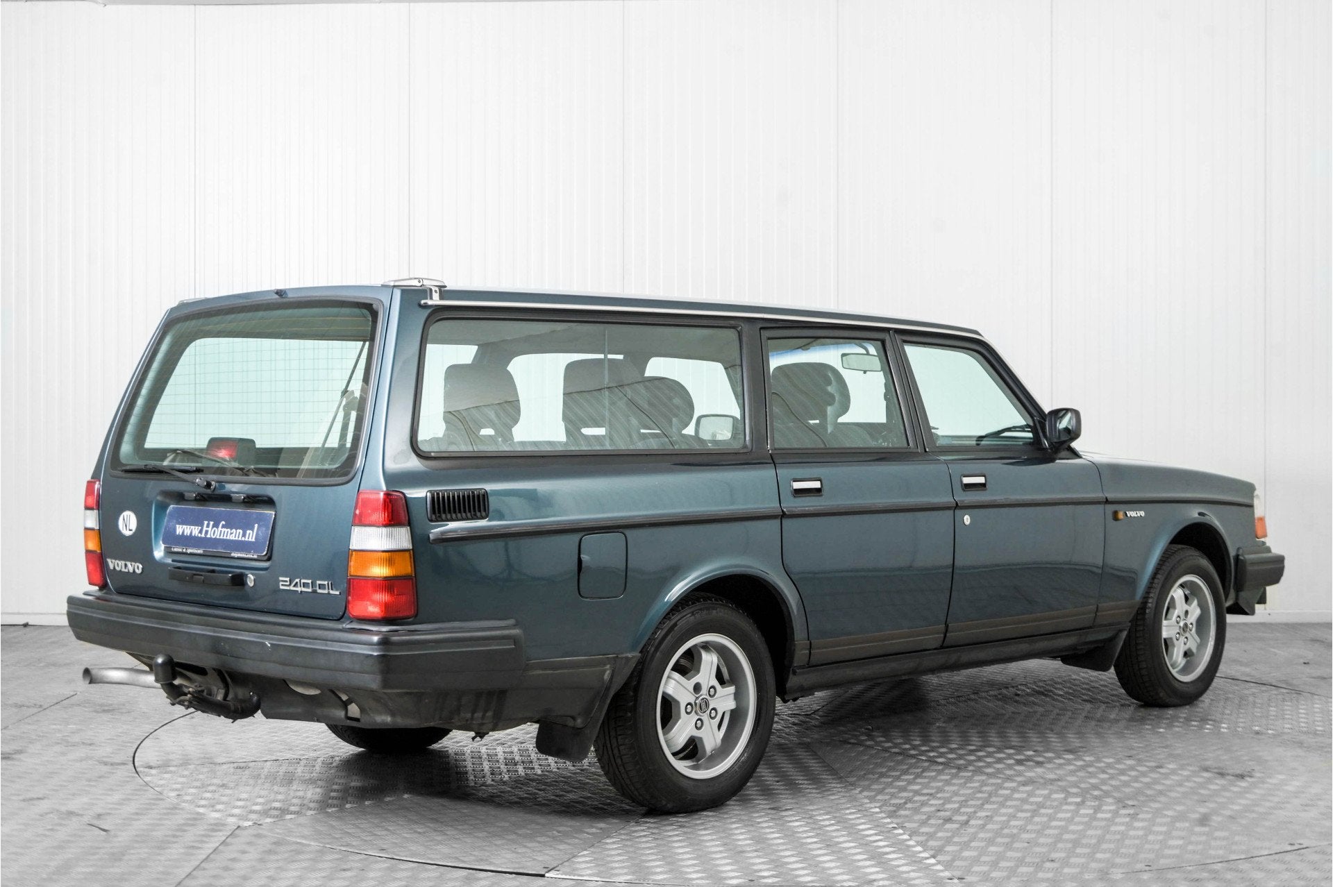 Volvo 240 2.3 DL (bj 1990), 1305 kg, Gebruikt, 4 cilinders, Blauw