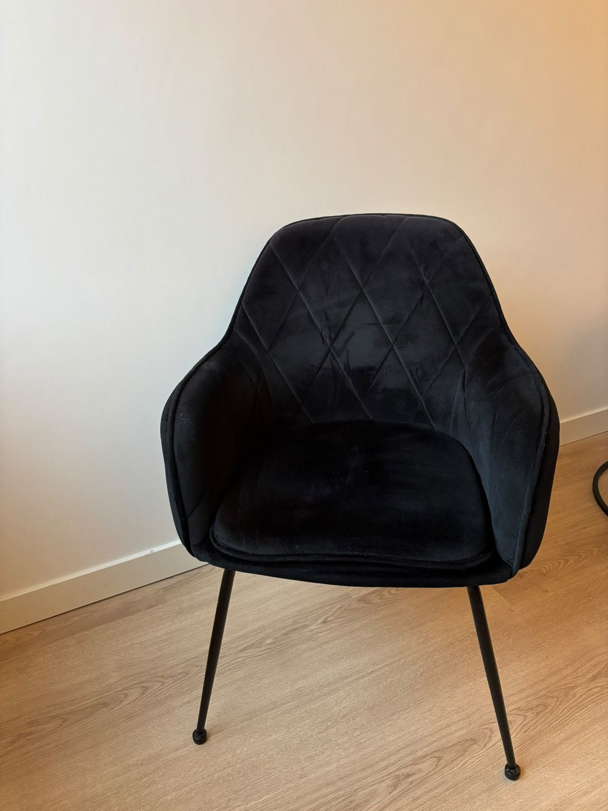 Eetkamer stoelen, Ophalen, Drie, Zwart, Zo goed als nieuw