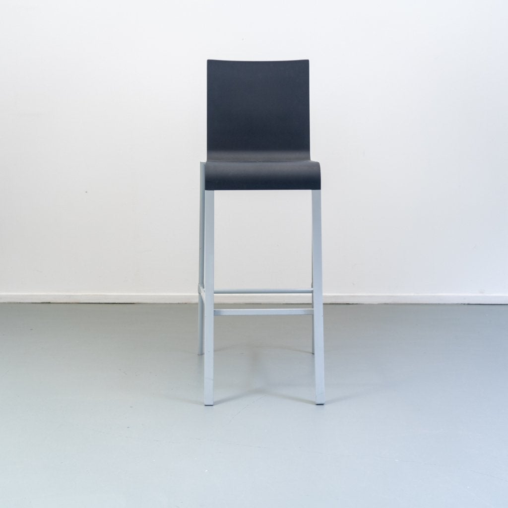 1 Vitra Maarten van Severen Kruk Blauw, Niet ingevuld, Niet ingevuld, Ophalen of Verzenden, Zo goed als nieuw