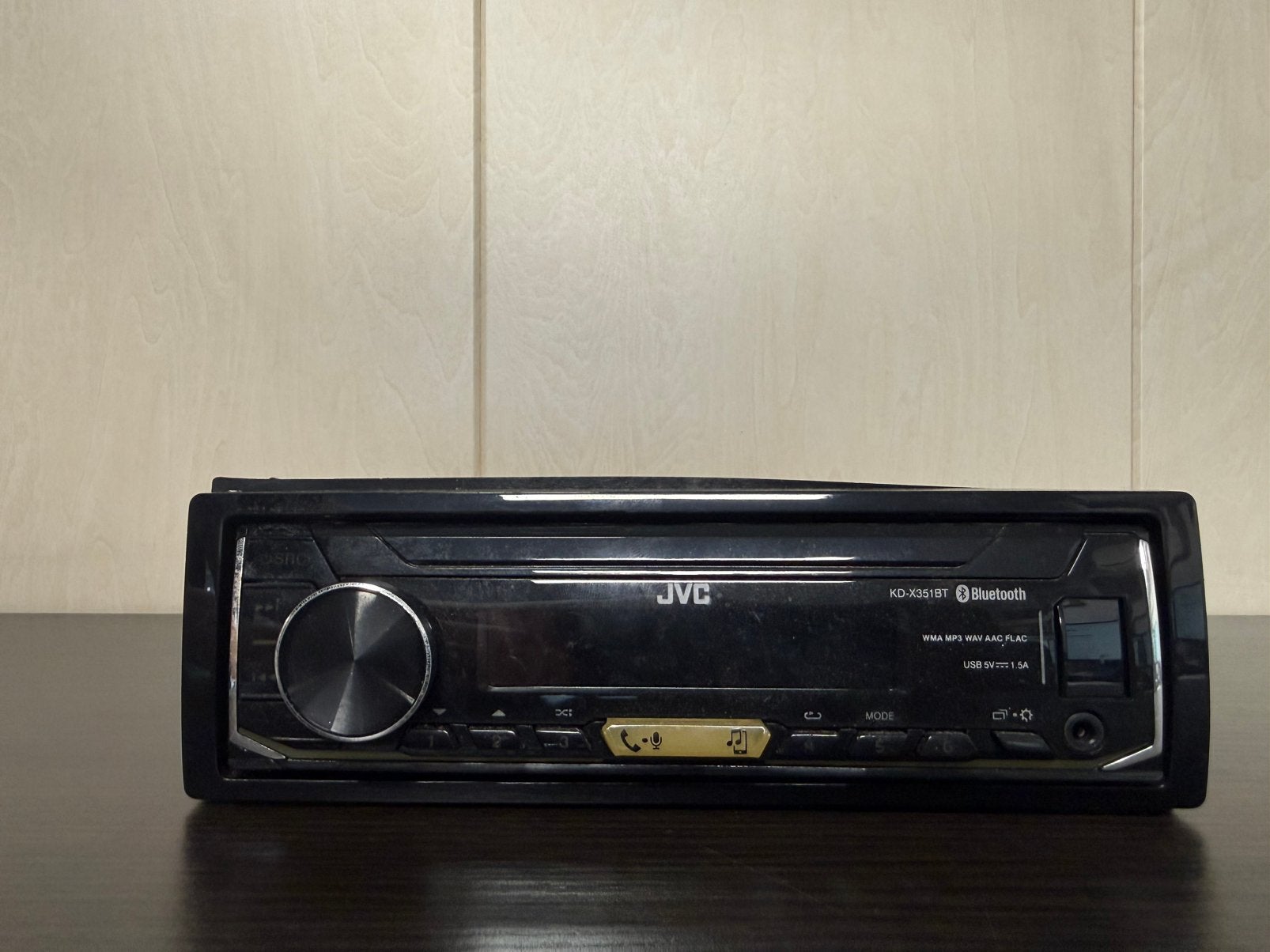 autoradio bluetooth JVC KD-X351BT, Ophalen of Verzenden, Gebruikt