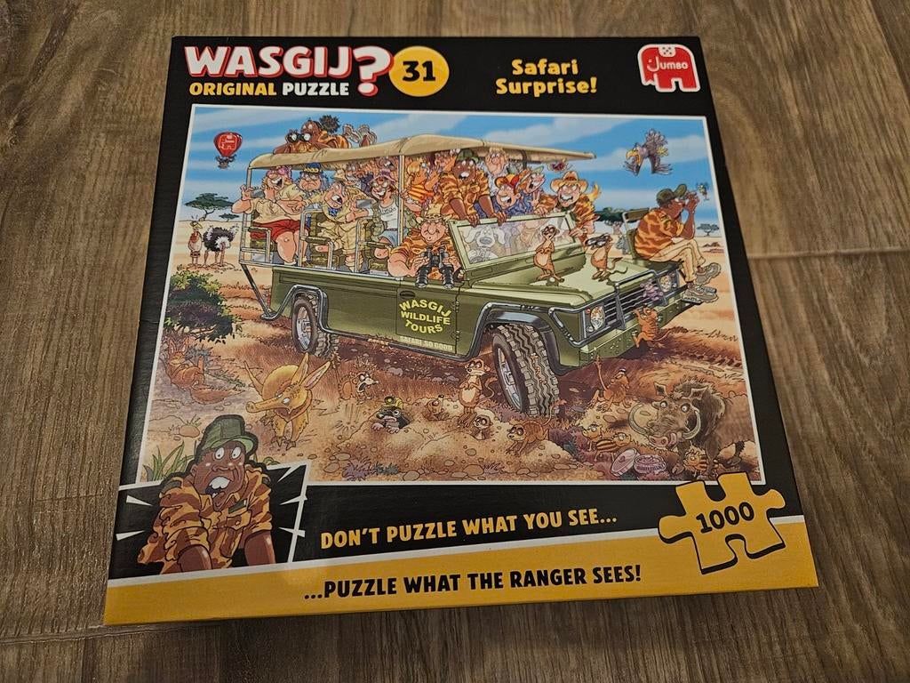 Wasgij puzzel nr 31.   1000 stukjes, Ophalen of Verzenden, 500 t/m 1500 stukjes, Zo goed als nieuw