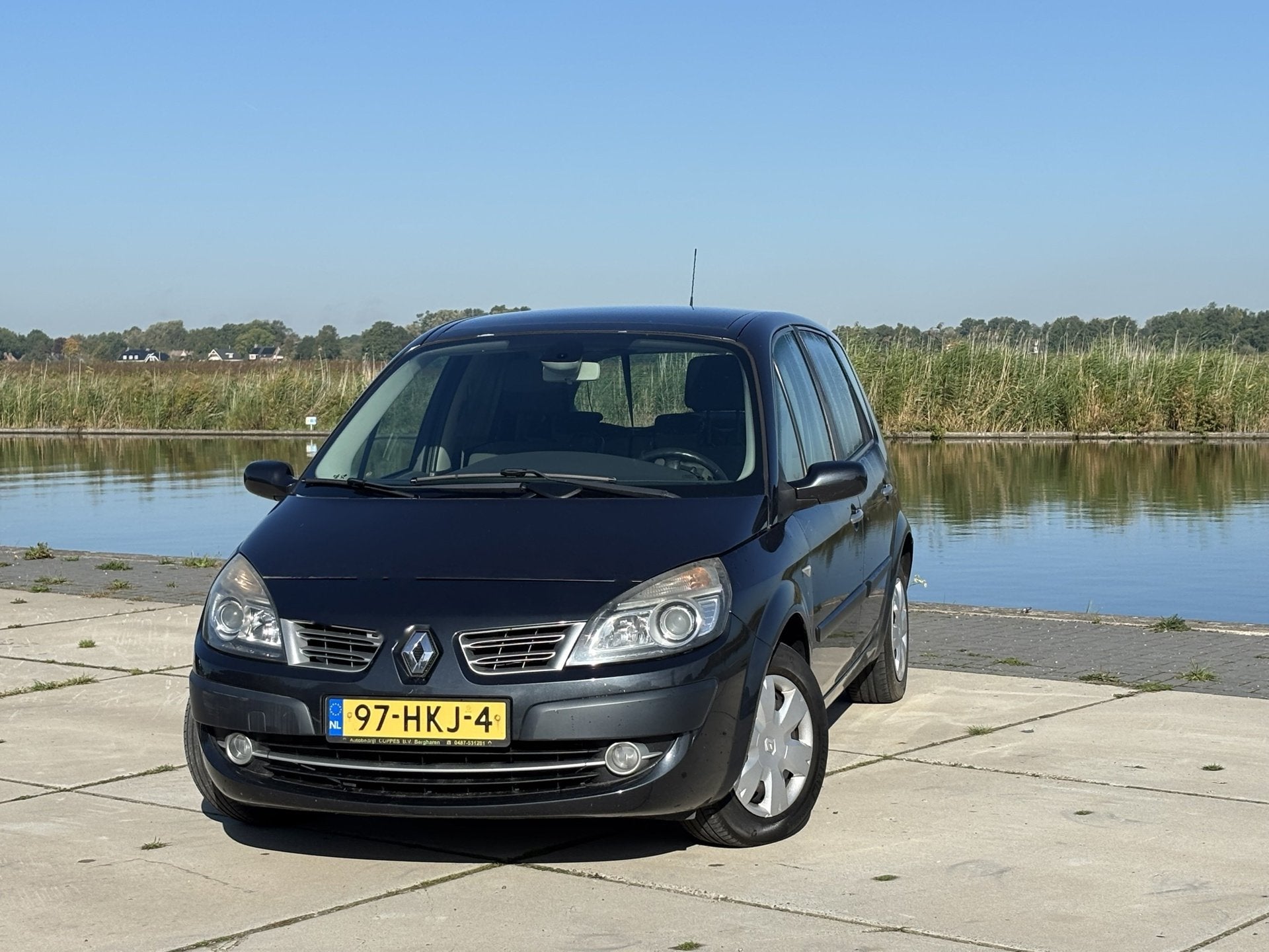 Renault Scénic 1.6-16V Business Line| Gris Platine | Airco, Stof, Gebruikt, 4 cilinders, Origineel Nederlands