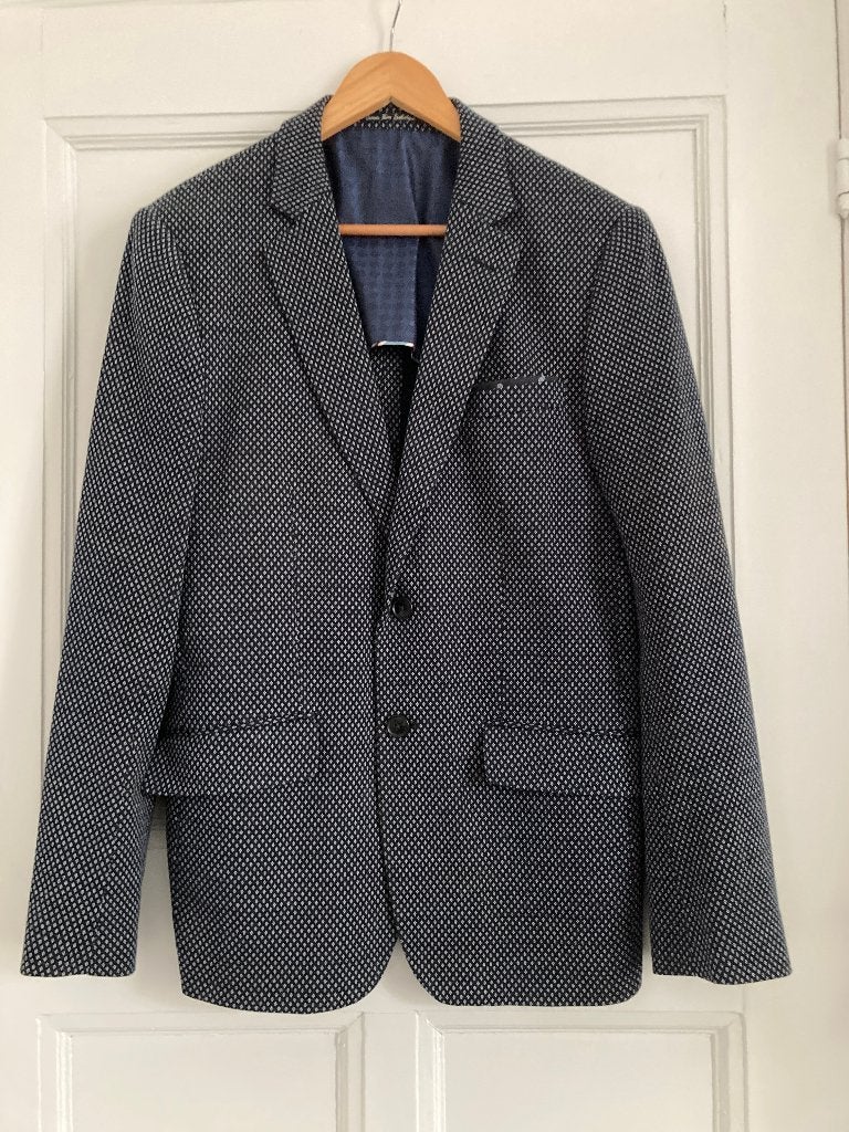 Scotch & Soda heren colbert 1 keer gedragen, Maat 48/50 (M), Nieuw, Ophalen of Verzenden, Grijs