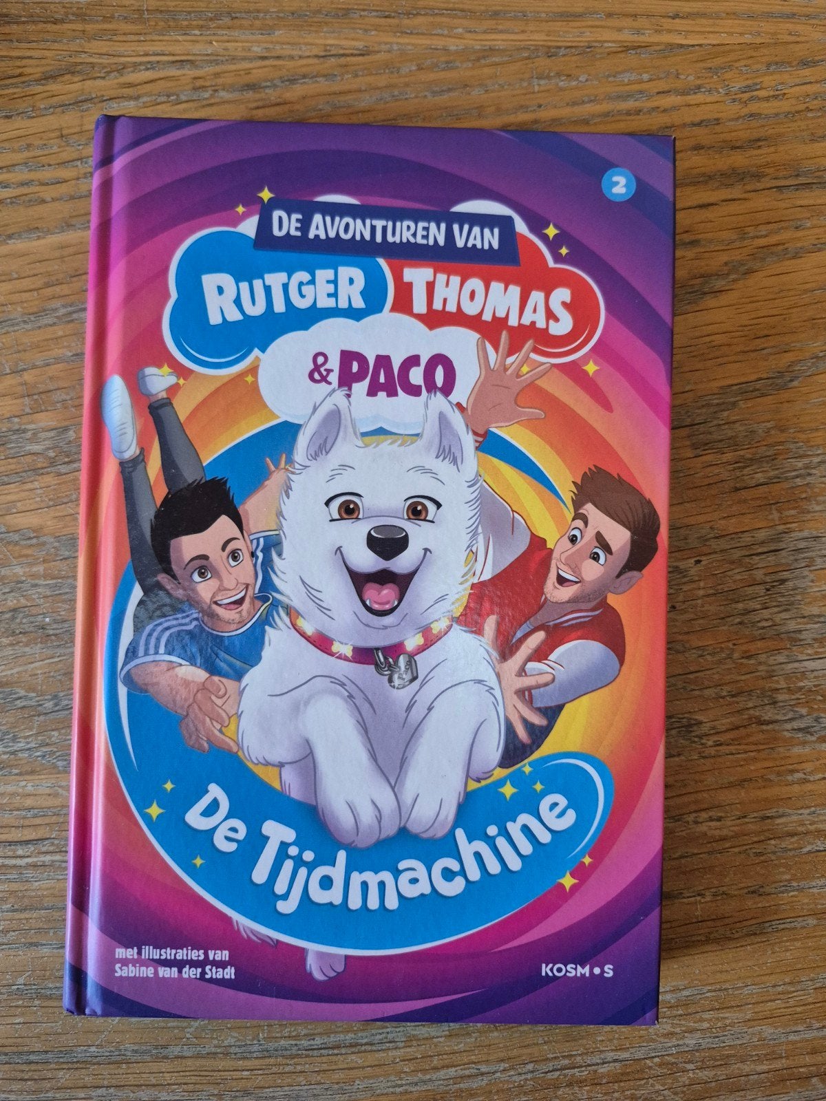 De Avonturen van Rutger, Thomas & Paco: De Tijdmachine, Ophalen of Verzenden, Zo goed als nieuw, Rutger Vink, Thomas van Grinsven