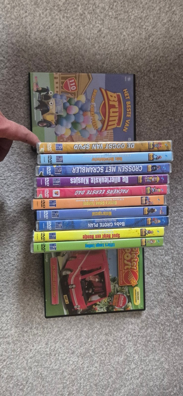 Bob de Bouwer DVD's - Diverse avonturen, Gebruikt, Animatie, Alle leeftijden, Tv-serie