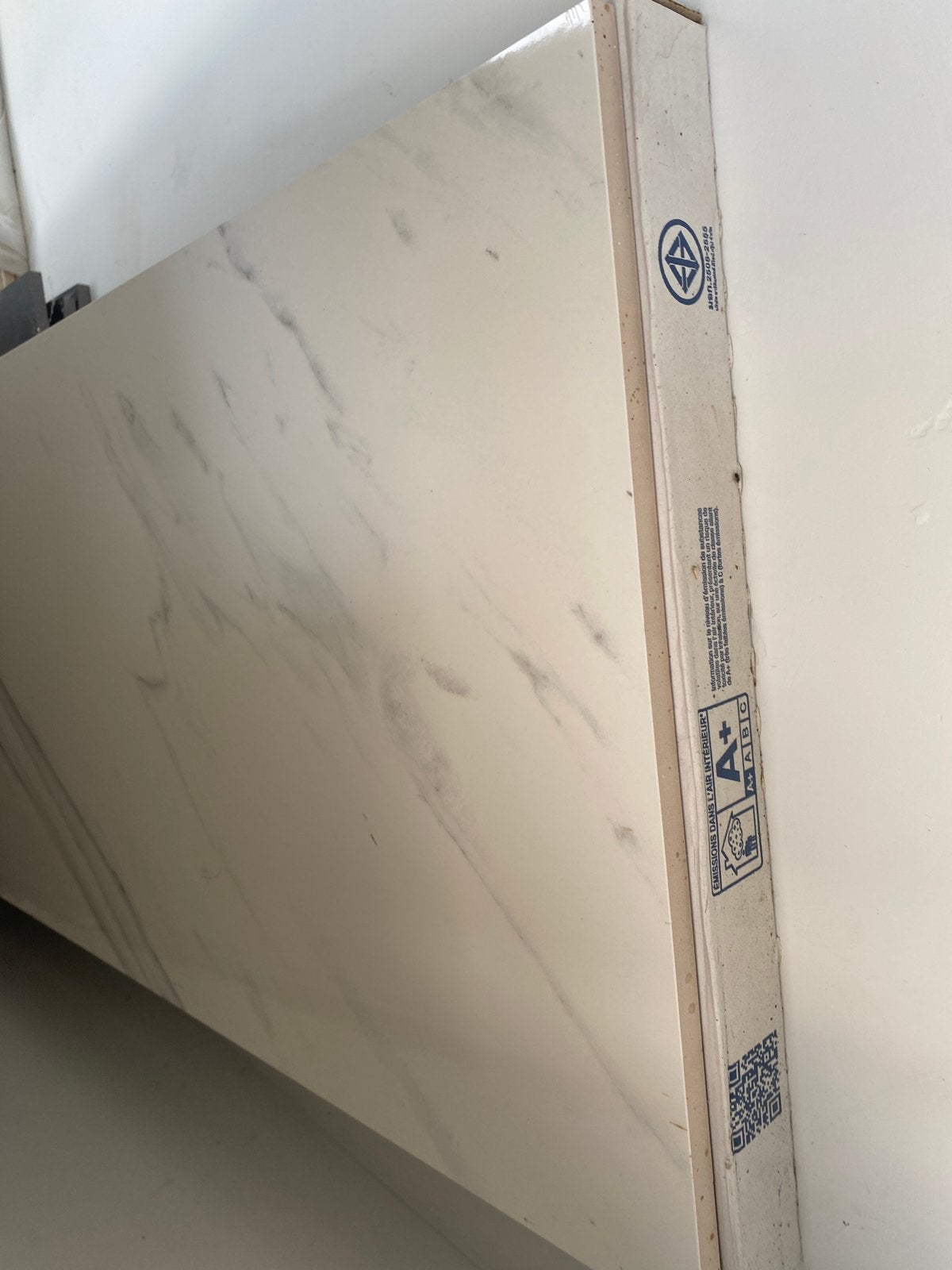 Tegels marmerlook 40x120cm 4stuks, Ophalen, 60 cm of meer, Zo goed als nieuw, Minder dan 5 m²
