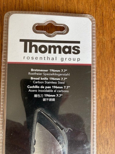 Broodmes Thomas 196 mm, Huis en Inrichting, Overige typen, Nieuw, Ophalen of Verzenden, Grijs