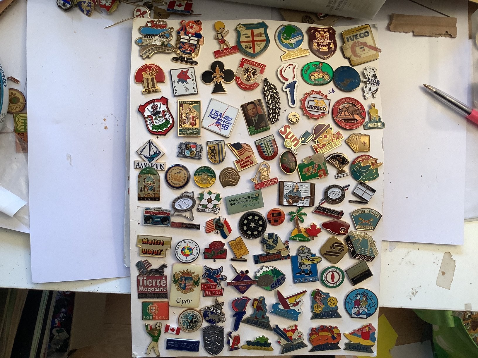 Pins 31, Ophalen of Verzenden, Zo goed als nieuw