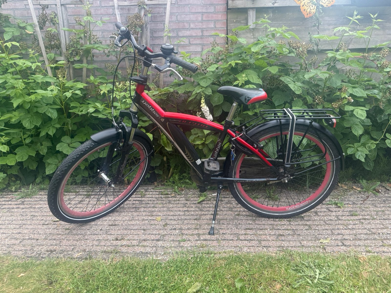 Hele mooie Alpina Yabber 24 inch, Fietsen en Brommers, Fietsen | Jongens, Ophalen, Terugtraprem, 24 inch, Handrem