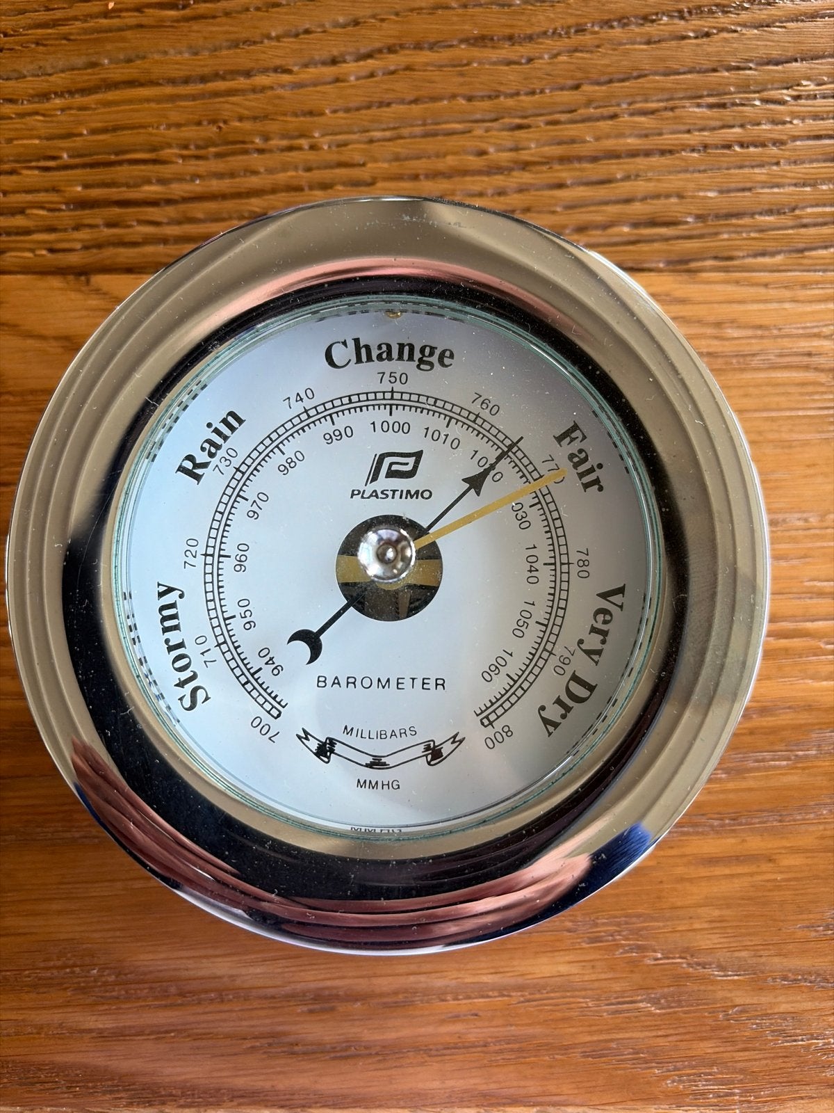 Plastimo Barometer - Nauwkeurige Weersvoorspeller, Ophalen of Verzenden, Gebruikt, Barometer