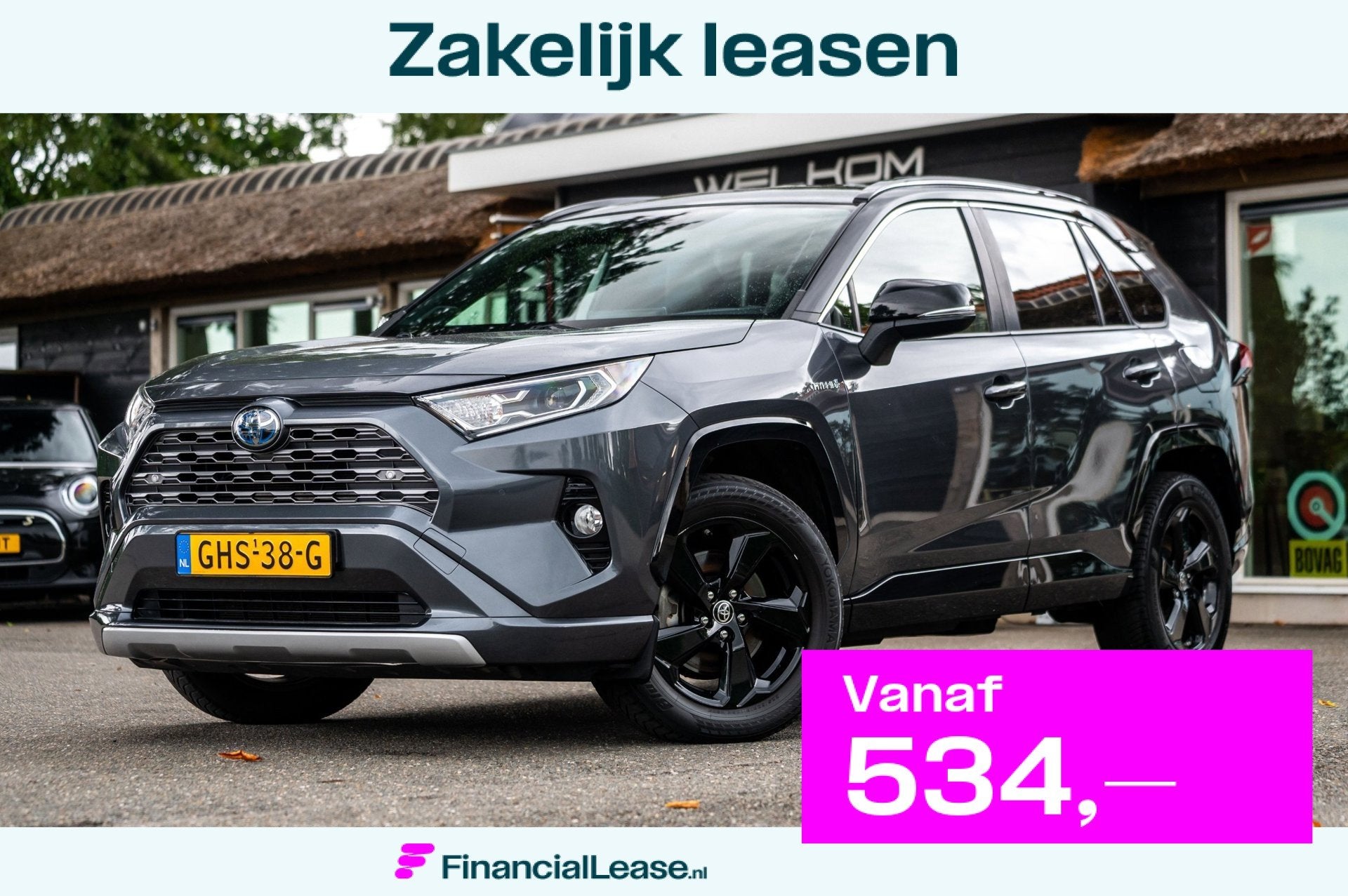 Toyota RAV4 2.5 Hybrid Style I Camera I JBL I Half Leder I A