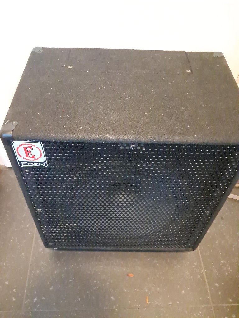 Eden bascabinet: 15 inch 200 watt 4 ohm, Ophalen, Gebruikt, Basgitaar, 100 watt of meer