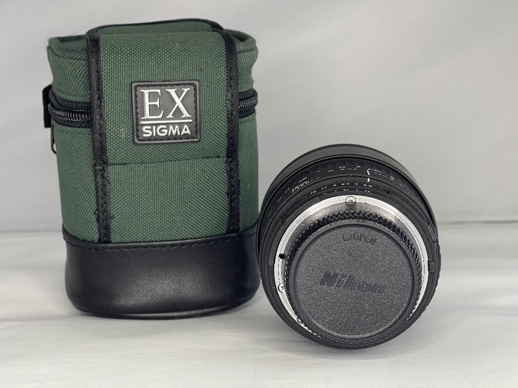 Sigma 15mm 2.8 D EX voor Nikon-F Fisheye, Audio, Tv en Foto, Fotografie | Lenzen en Objectieven, Beschermhoes/tas, Sigma, Fisheye-lens