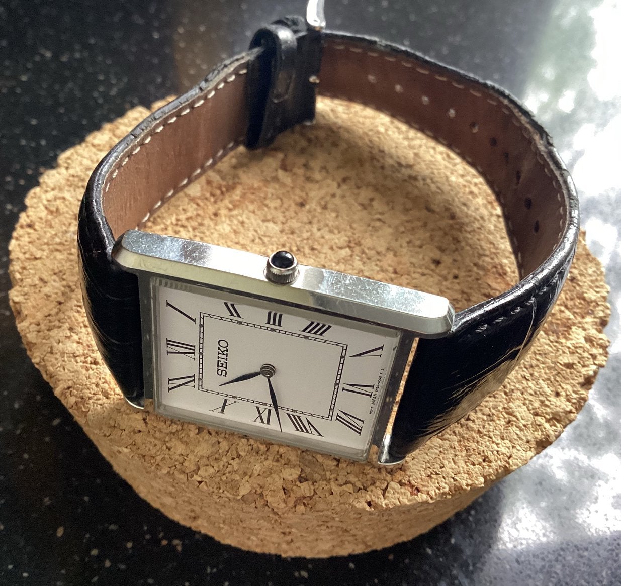 Seiko Tank horloge, Ophalen of Verzenden, Staal, Seiko