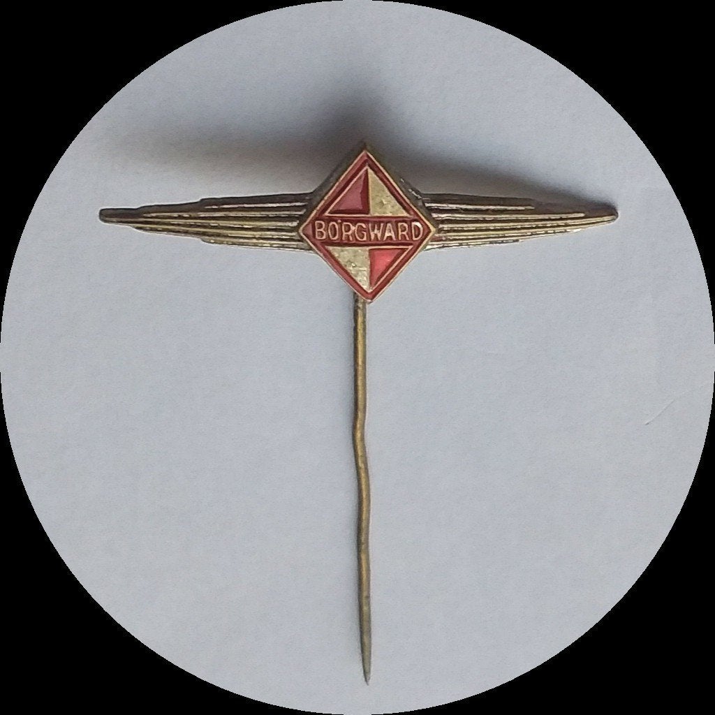 Oud BORGWARD speldje, Ophalen of Verzenden, Zo goed als nieuw, Transport, Speldje of Pin