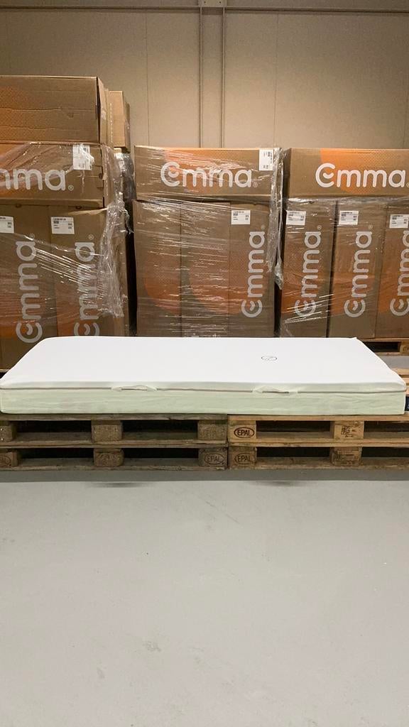 Emma One Hard Refurbished 90 X 200 Matras | Nieuwprijs €599, Overige materialen, Verstelbaar, 90 cm, Eenpersoons