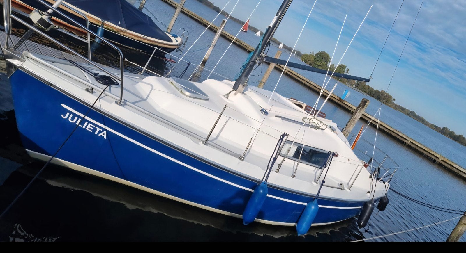 Compromis 720 met ligplaats Paterswoldsemeer, Watersport en Boten, Ophalen, Gebruikt, Compromis, Tourjacht of cruiser