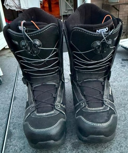 Nitro Snowboardschoenen - Maat 47,5 - Zwart, Sport en Fitness, Snowboarden, Ophalen, Zo goed als nieuw, Schoenen