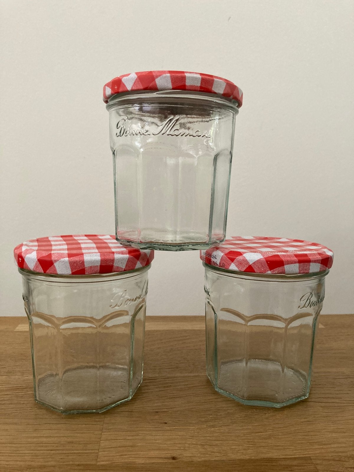 Jampotten Jampotjes Bonne Maman, Ophalen, Zo goed als nieuw, Glas, Overige typen