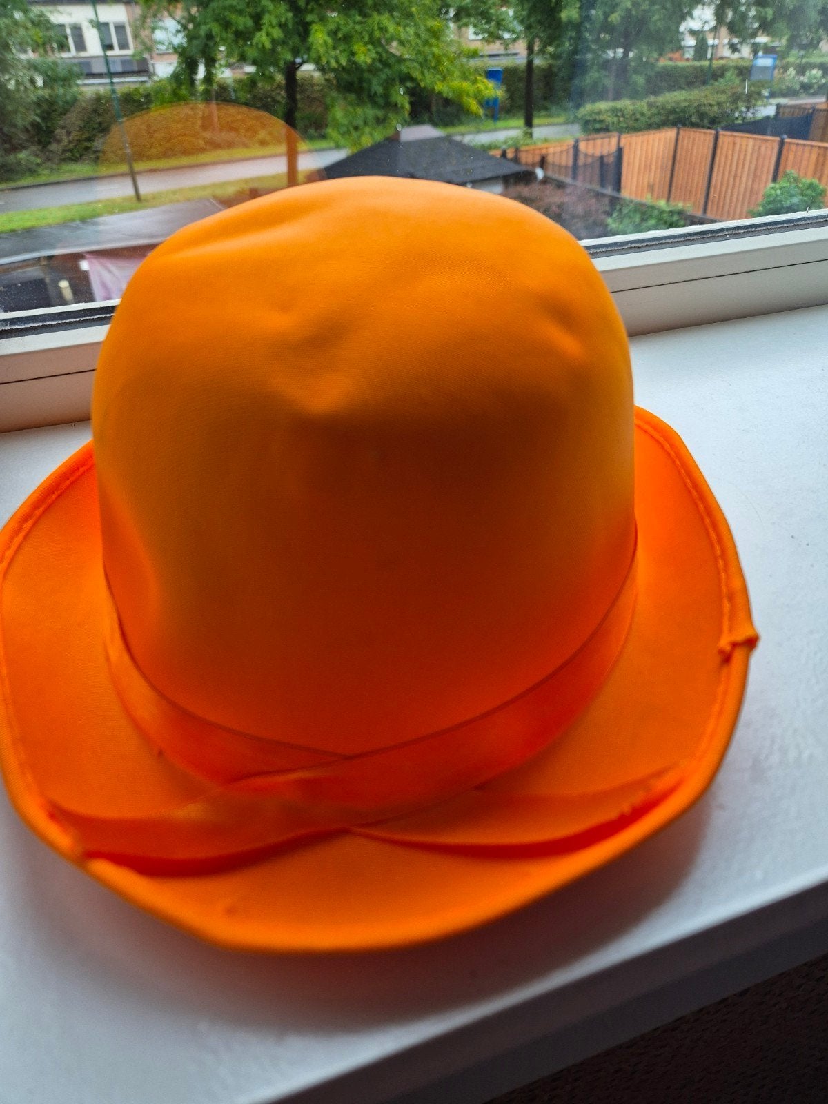 Knaloranje Bolhoed voor Koningsdag, EK/WK of Fout Feestje!, Ophalen of Verzenden, Zo goed als nieuw, One size fits all, Hoed