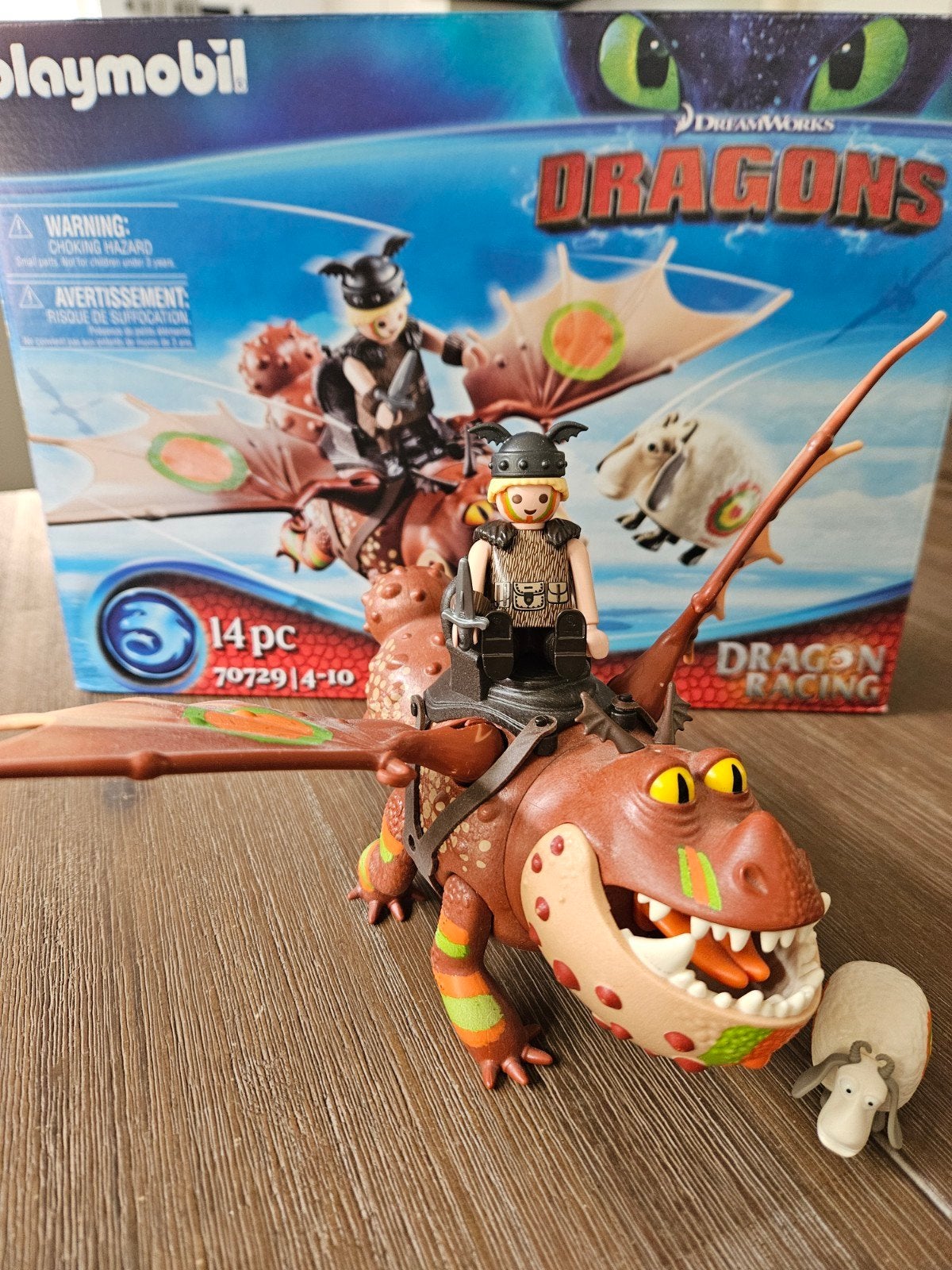 Playmobil Dragons 70729 speknekje, Ophalen of Verzenden, Zo goed als nieuw, Complete set