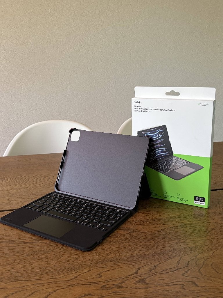 Belkin Keyboard Case BBZ001 | iPad Air/Pro 11", QWERTY, Belkin, Verzenden, 11 inch, Bescherming voor- en achterkant