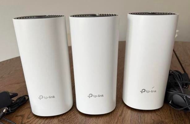 TP-Link Deco M4 Wifi Mesh Systeem (3 stuks) - Ziggo compatib, Ophalen of Verzenden, Zo goed als nieuw