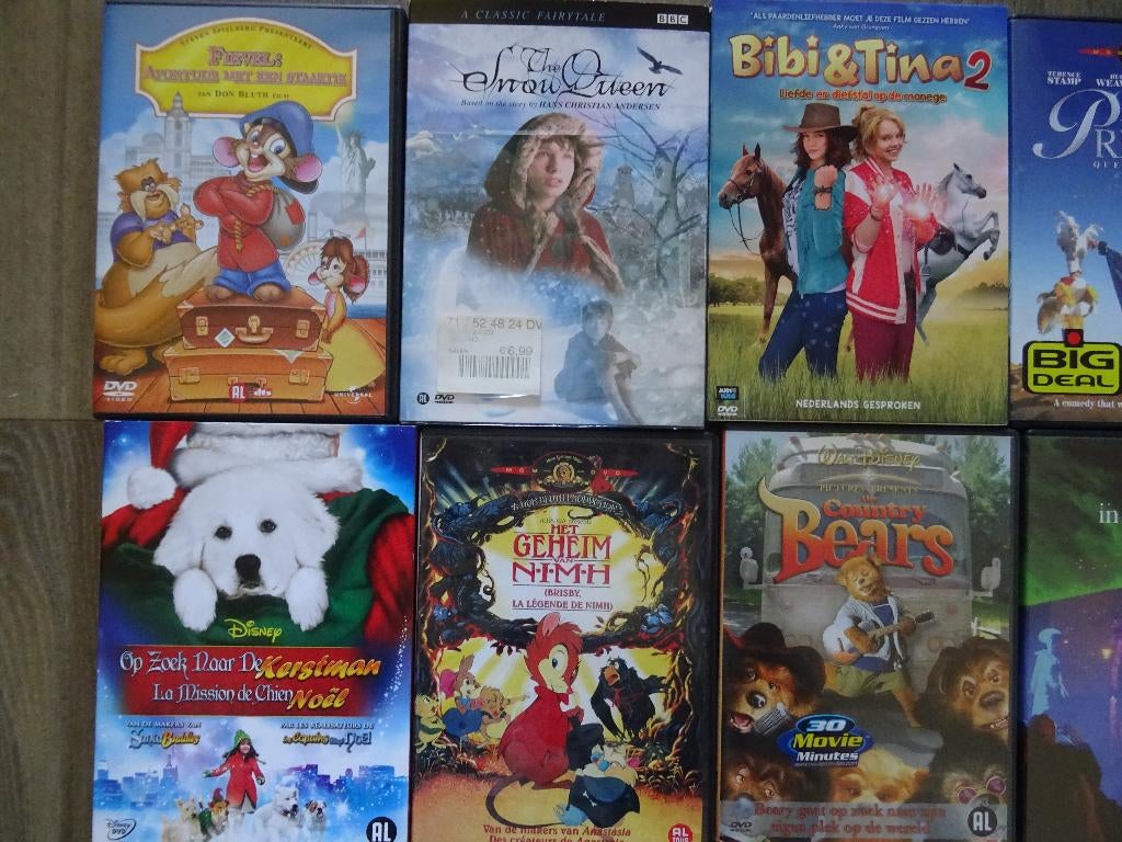 25 DVD, kinderfilms, Alle leeftijden, Overige genres, Ophalen of Verzenden, Zo goed als nieuw