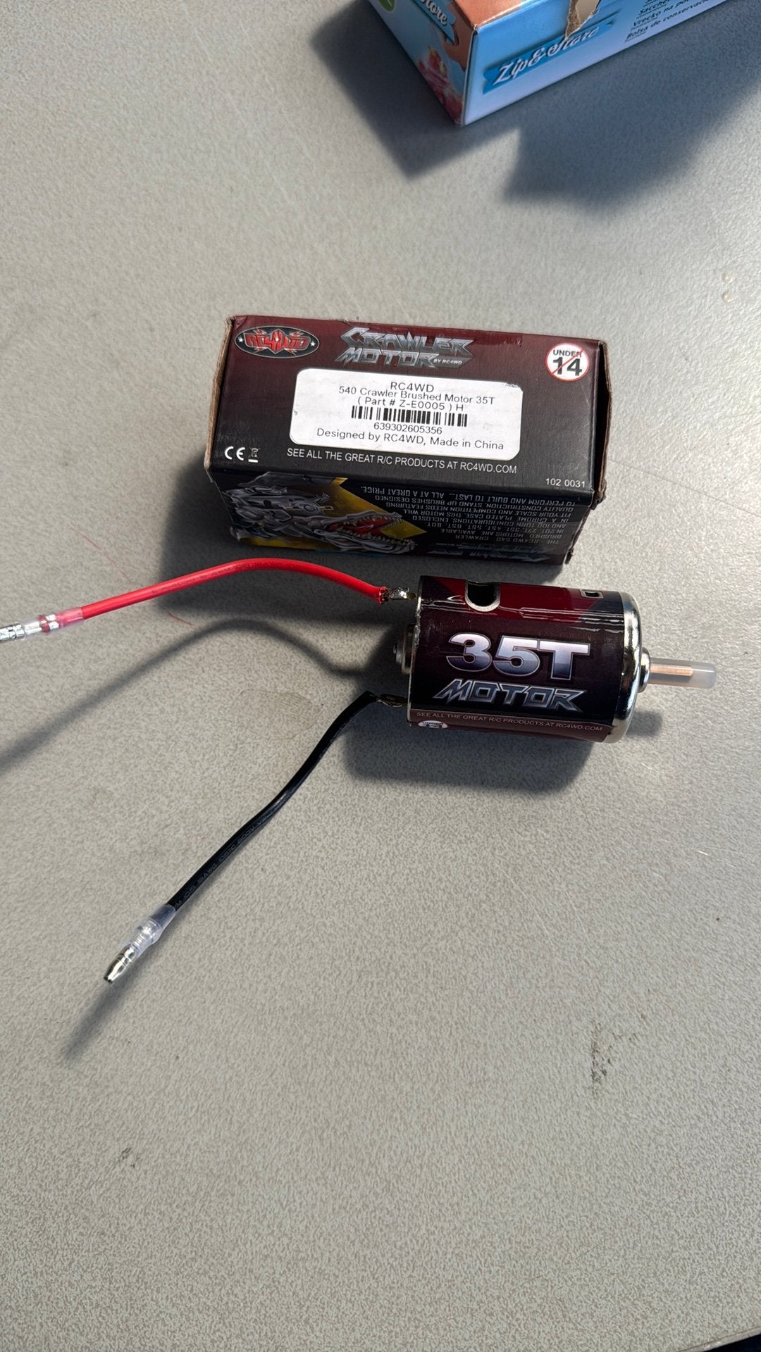 RC4WD Brushed Crawler Motor 540 35-Turns NEW!!, Ophalen of Verzenden, Zo goed als nieuw