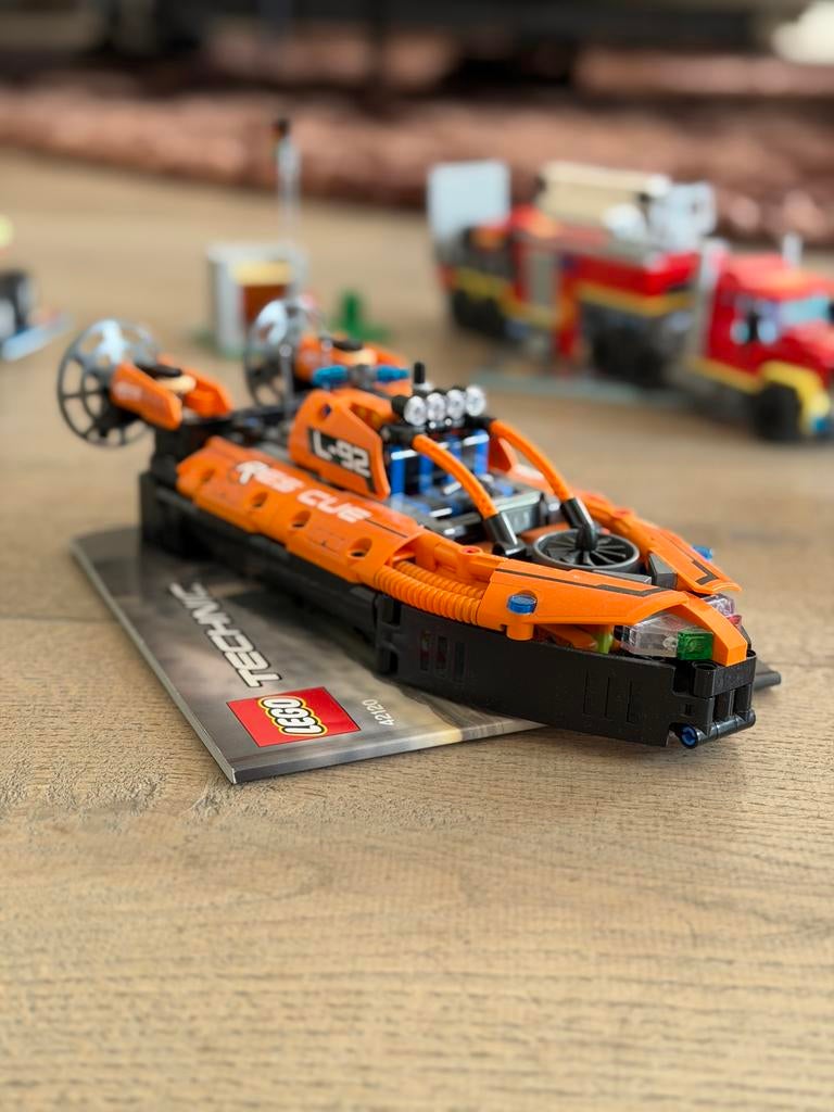 Lego Technic - boot - Zo goed als nieuw, Lego, Ophalen of Verzenden, Zo goed als nieuw, Complete set