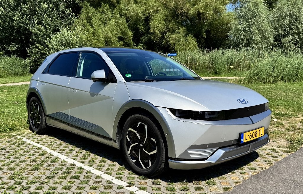 Hyundai IONIQ 5 Project 45 Lounge AWD 305PK, SOH 100%, HUD, Auto's, Automaat, IONIQ 5, Parkeerassistent, Origineel Nederlands