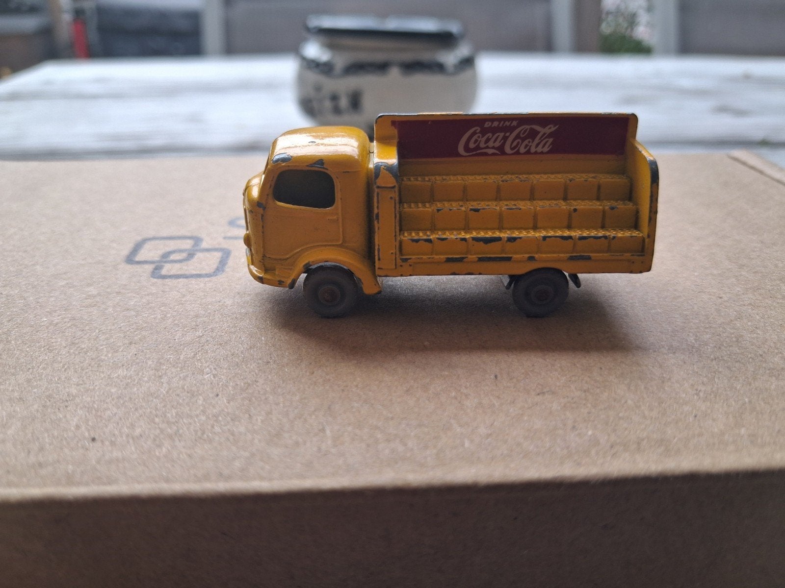 lesney Coca Cola no37, Hobby en Vrije tijd, Ophalen of Verzenden, Gebruikt, Bus of Vrachtwagen, Lesney