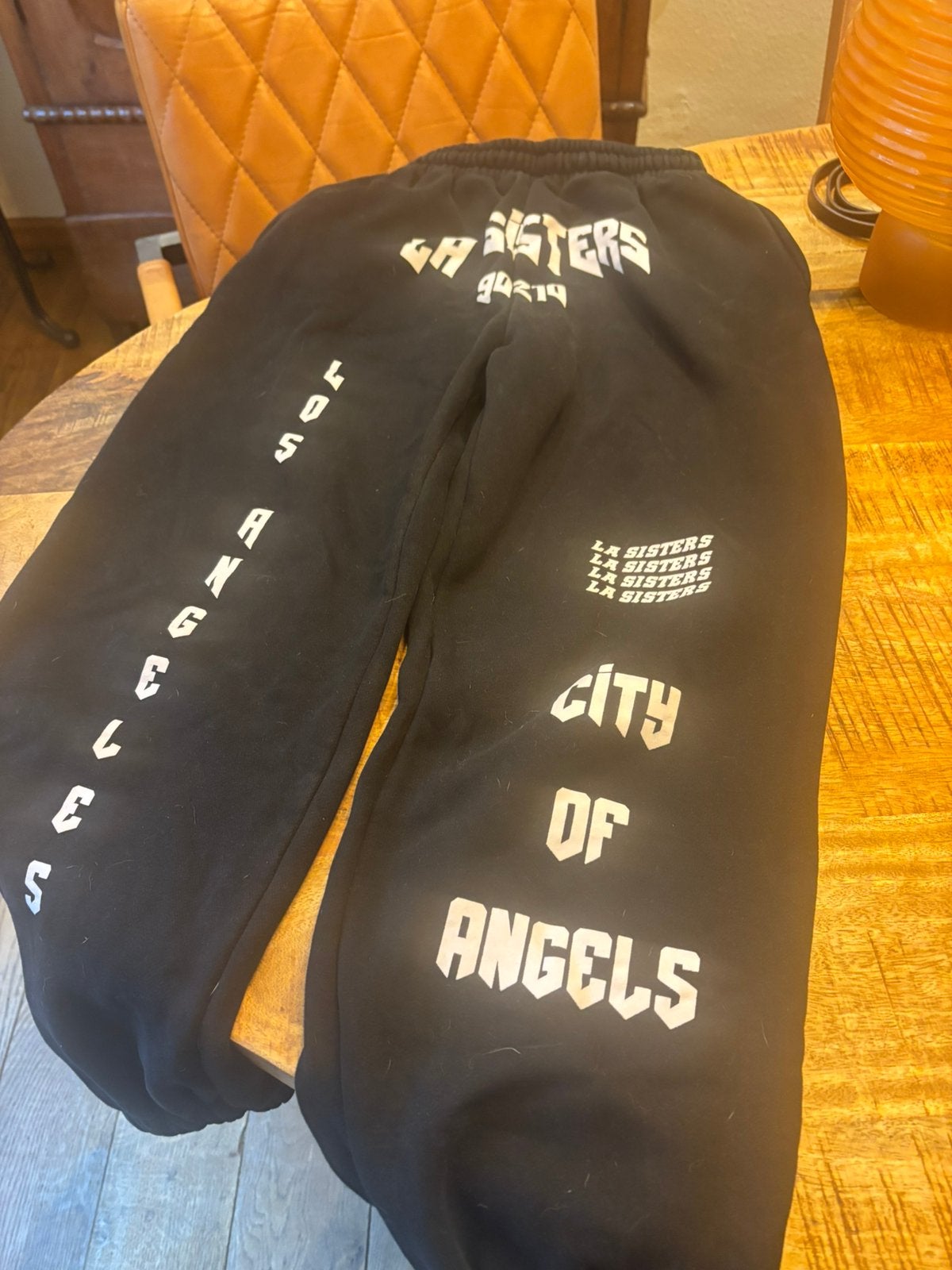 LA SISTERS  pants, Ophalen of Verzenden, Zo goed als nieuw, Zwart, Lang