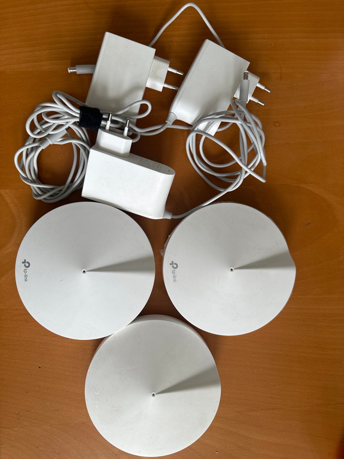 3x TP-Link Deco M9 Plus AC2200 Tri-Band Mesh WiFi Systeem, Ophalen, Gebruikt