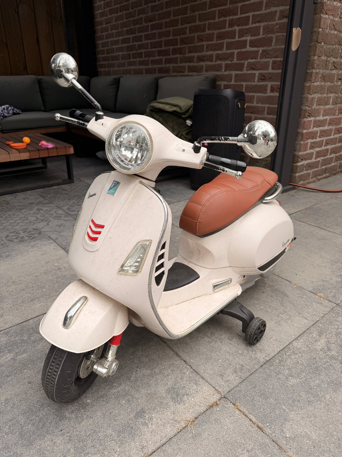 Kinder scooter vespa, Ophalen, Gebruikt