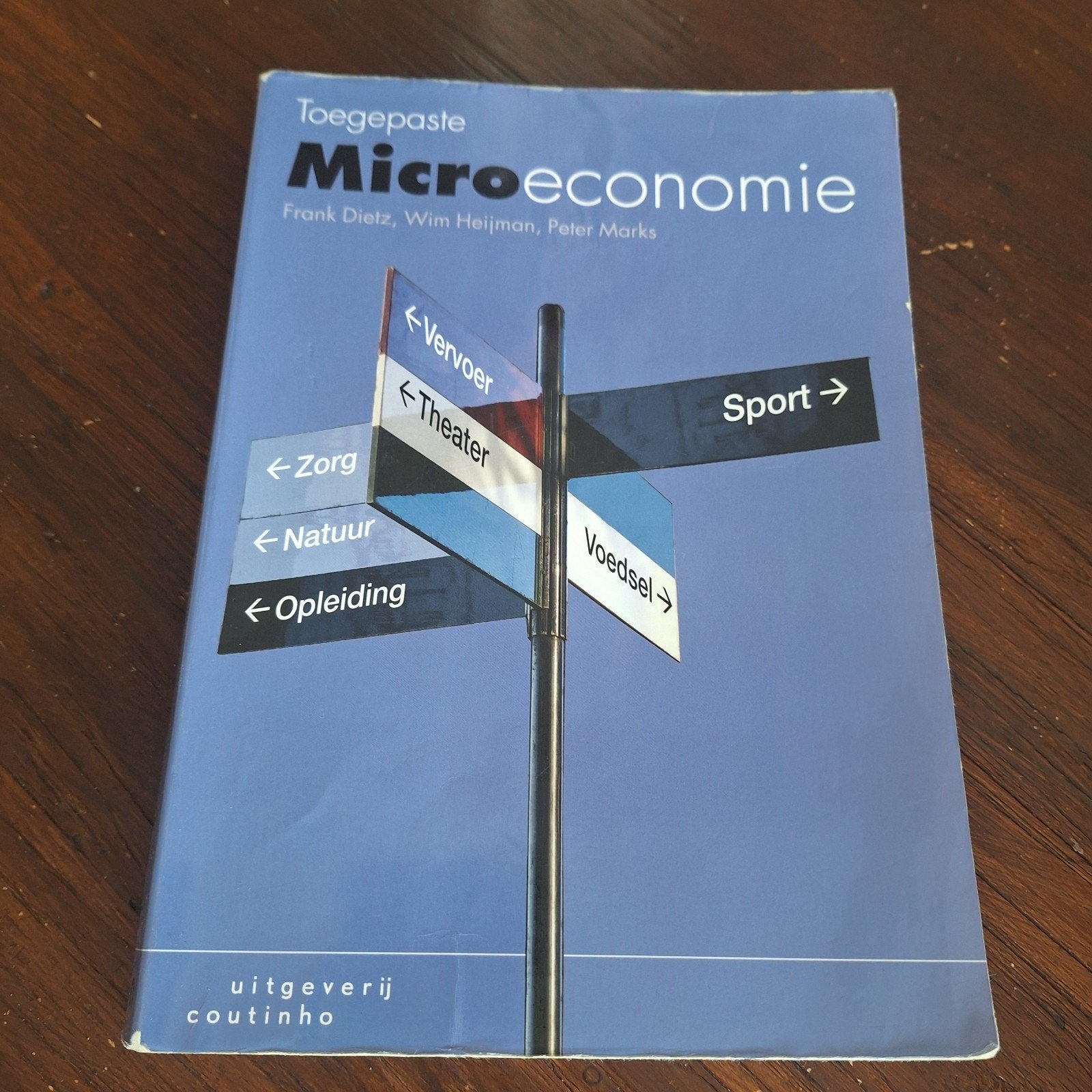 Toegepaste Microeconomie, Boeken, Studieboeken en Cursussen, Gelezen, Gamma, Frank Dietz, Wim Heijman, Peter Marks, HBO