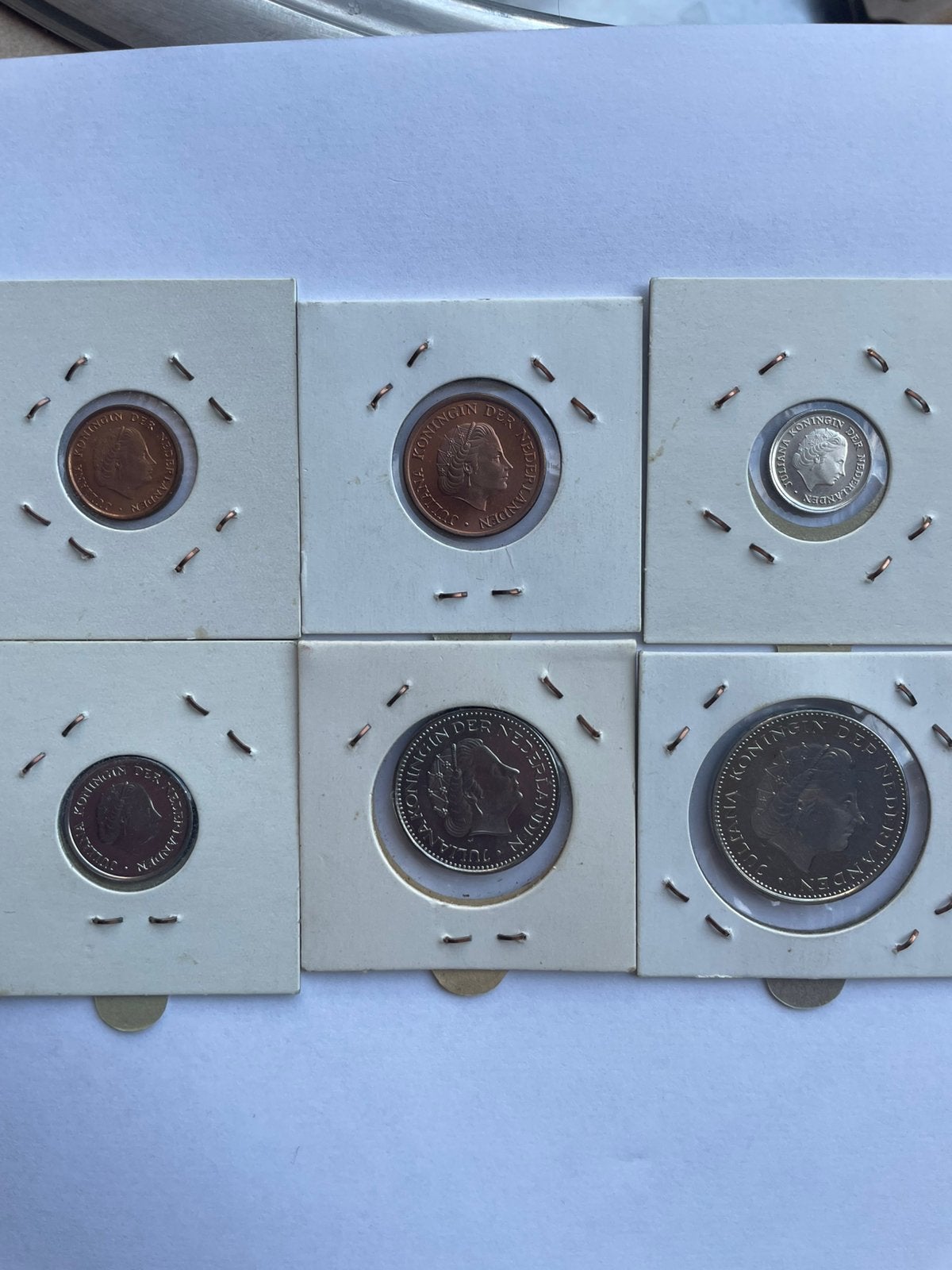 Set 1980 munten origineel, Ophalen of Verzenden, Nederland, Munten