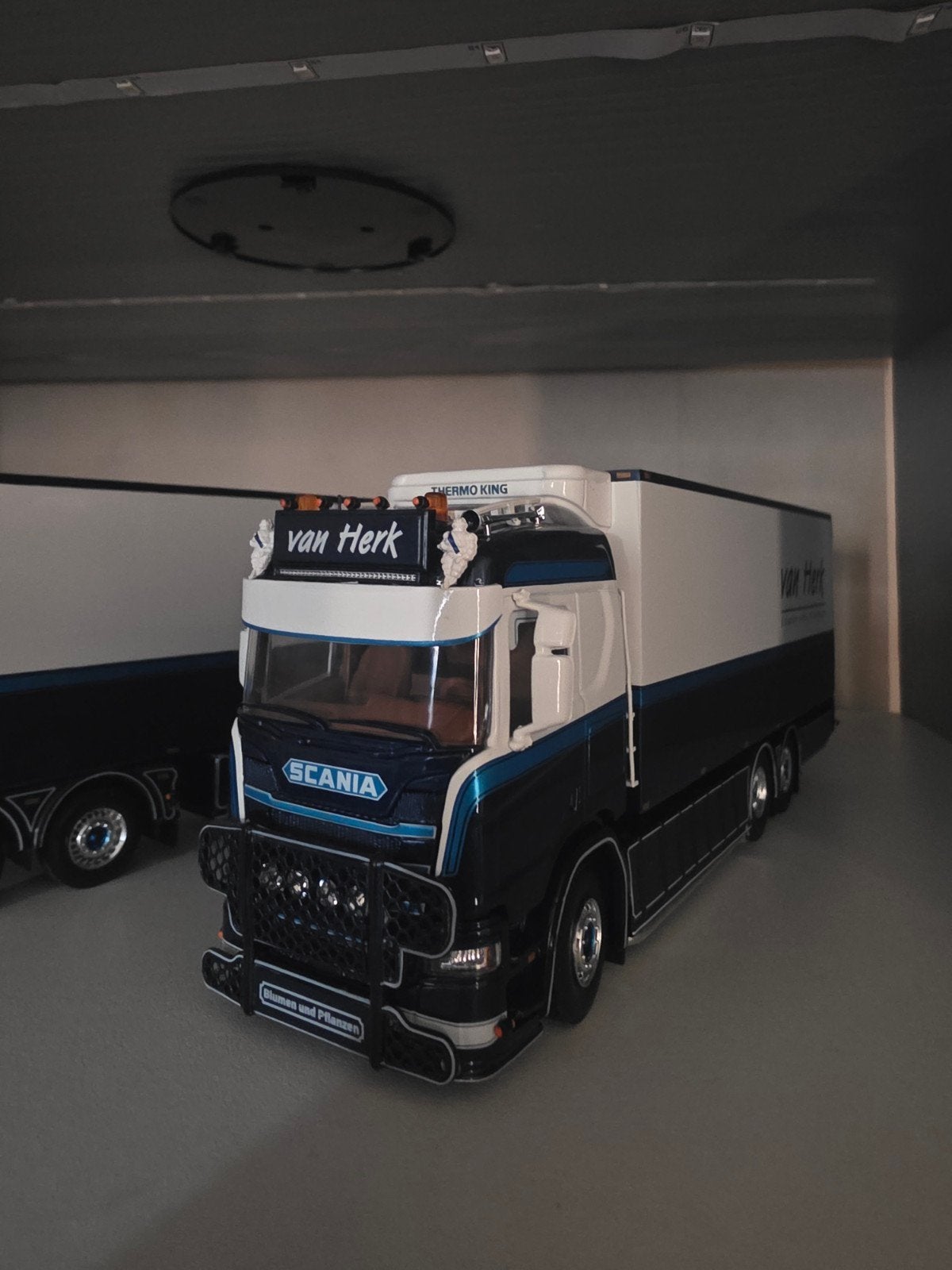 Tekno LZV Van Herk Scania in top staat, Ophalen of Verzenden, Zo goed als nieuw