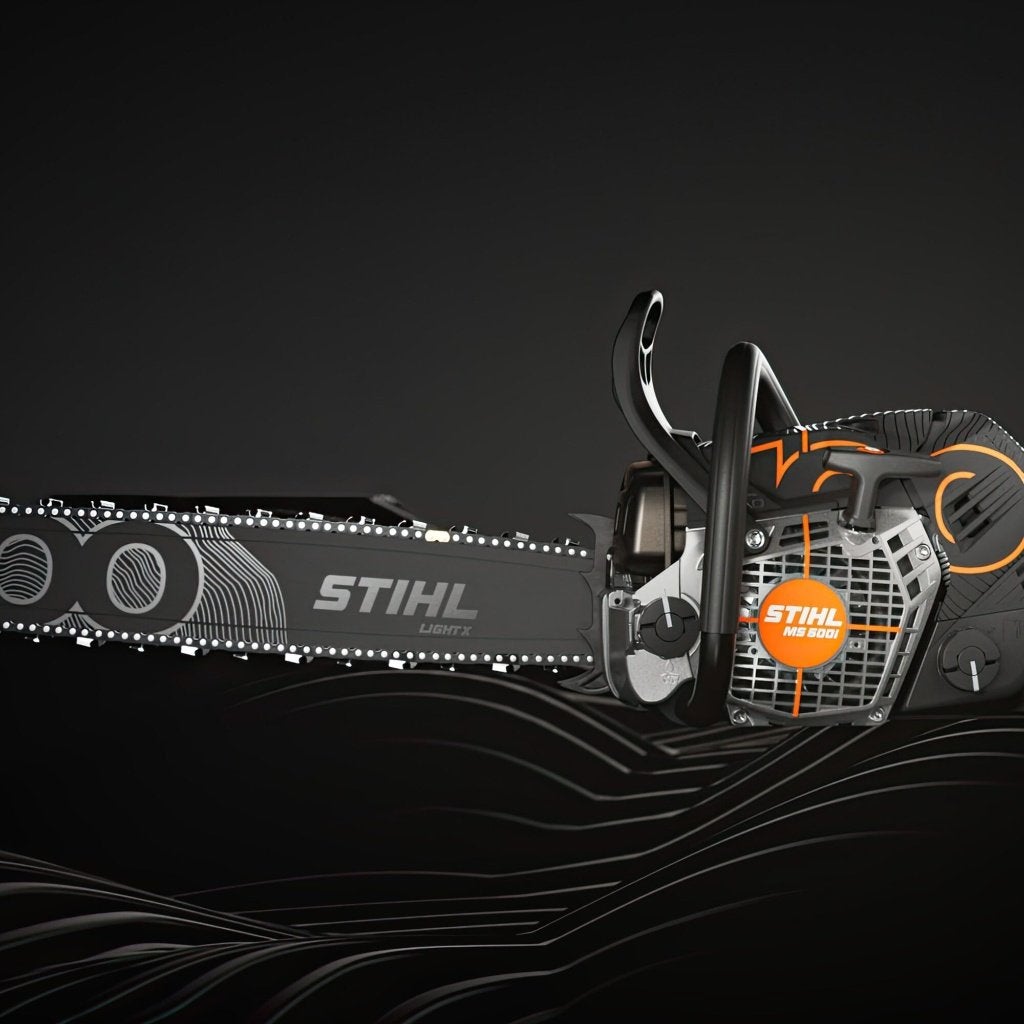 STIHL MS 500i Centennial Edition 100 Jaar Jubileumuitvoering, Ophalen, Stihl, 70 mm of meer, Kettingzaag