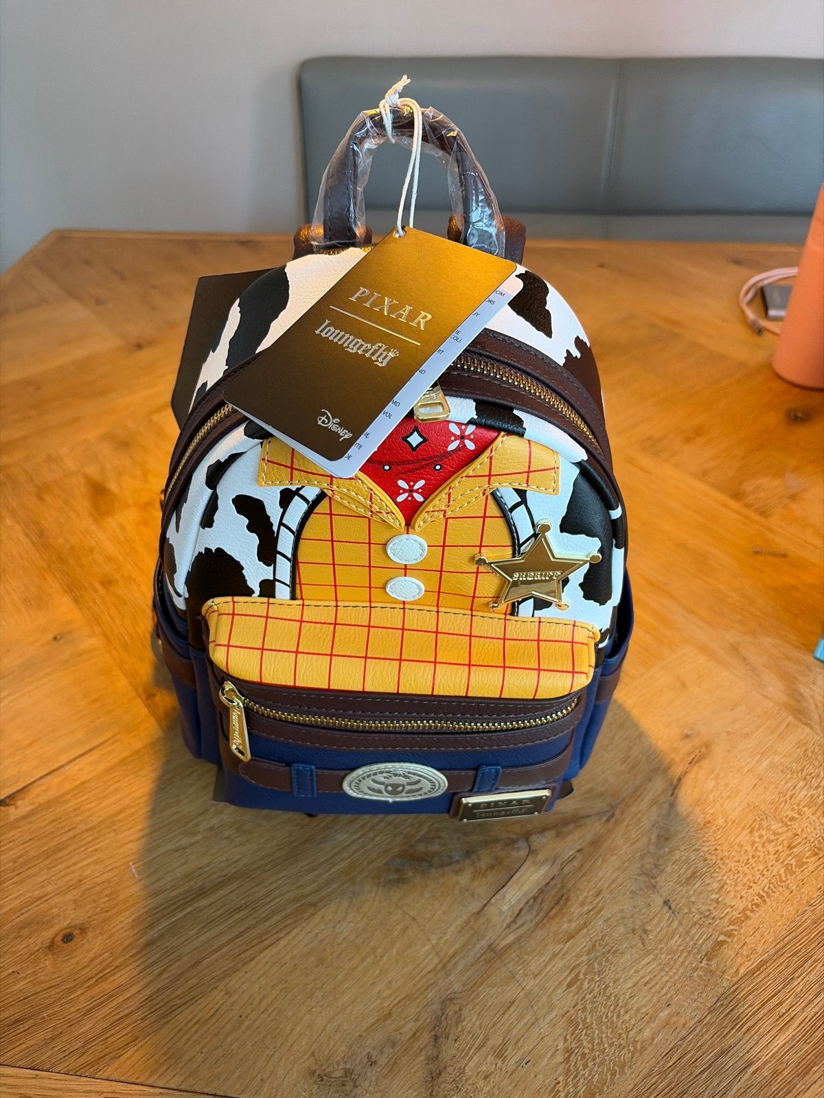 Loungefly Disney Toy Story Woody Mini Rugzak, Ophalen, Minder dan 30 cm, Disney of Dora, Nieuw