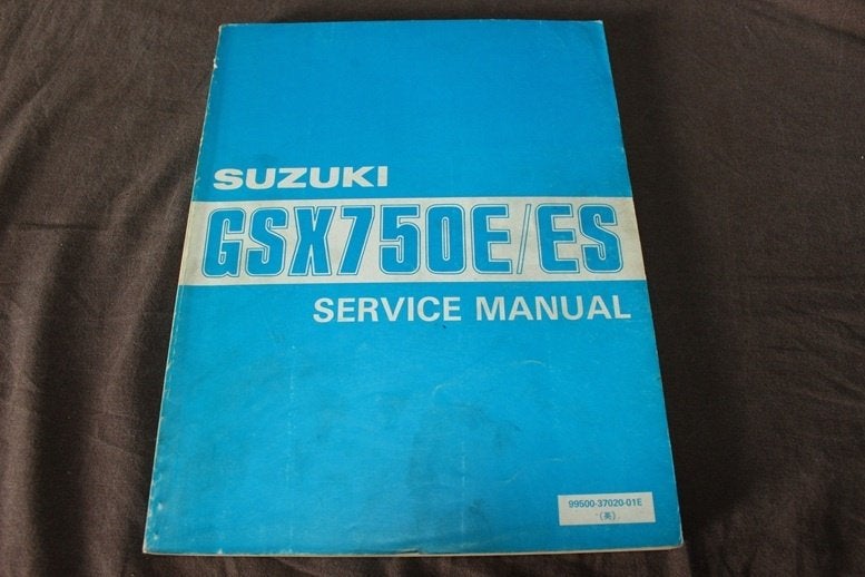 Suzuki GSX750 E/ES 1983 motorcycle service manual GSX750, Ophalen of Verzenden, Suzuki