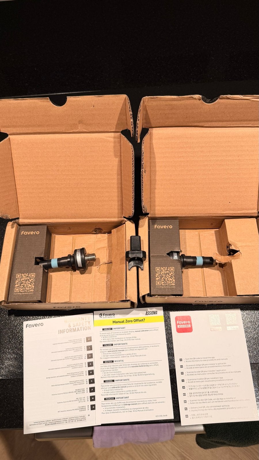 Favero Assioma - Duo Shi powermeter - NIEUW, Fietsen en Brommers, Crankstel of Pedalen, Overige materialen, Nieuw, Ophalen of Verzenden