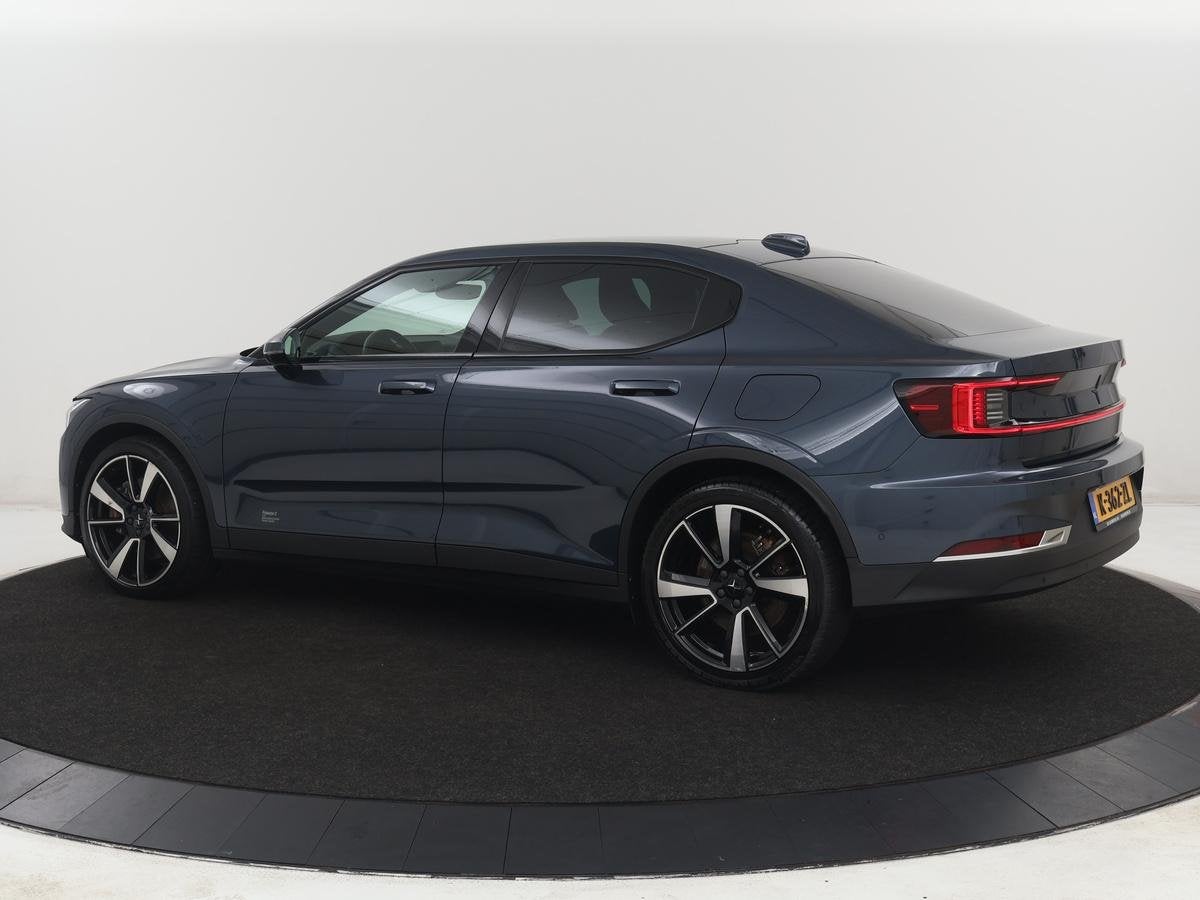 Polestar 2 Long Range Dual Motor Launch Edition 78kWh | SOH, Auto's, Polestar, Polestar 2, Stof, Gebruikt, Blauw