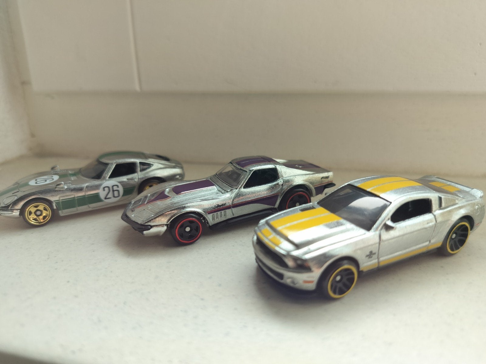 Hotwheels zamac Ford Shelby Corvette Toyota, Ophalen of Verzenden, Nieuw, Auto