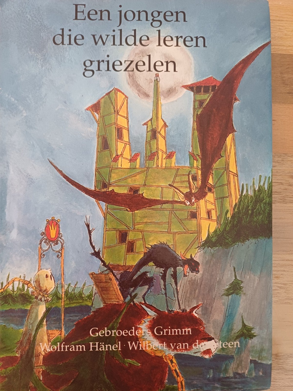 W. Hanel -Grimm.  Een jongen die wilde leren griezelen, Ophalen of Verzenden, Zo goed als nieuw, W. Hanel