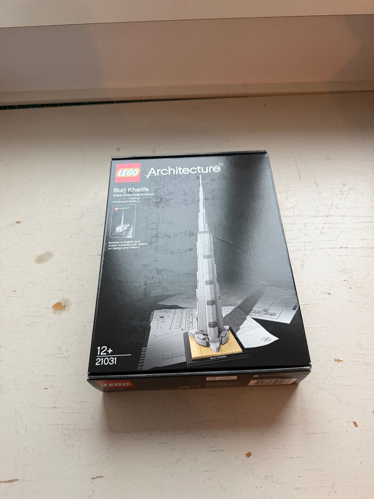 Lego Architecture 21031 Burj Khalifa - Zo goed als nieuw, Ophalen of Verzenden, Zo goed als nieuw
