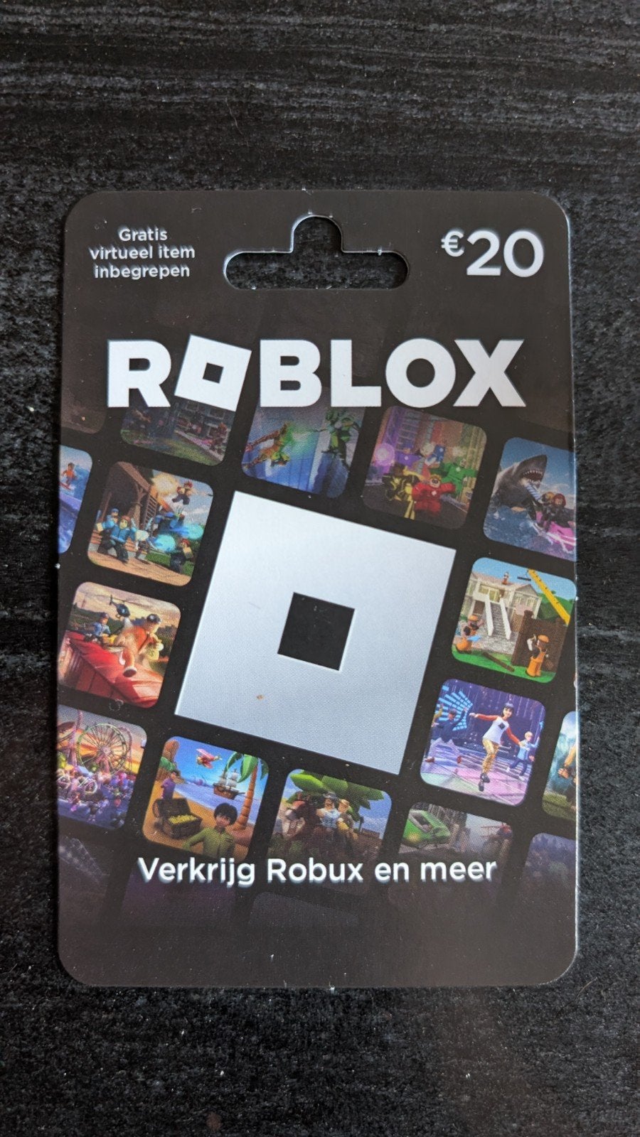Roblox tegoedkaarten, 1 speler, Ophalen, Vanaf 3 jaar