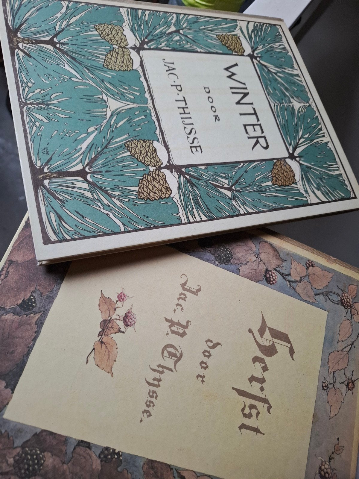 Jac. P. Thijsse - Winter & Herfst (geïllustreerd), Boeken, Ophalen of Verzenden, Gelezen, Natuur algemeen, Jac. P. Thijsse